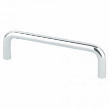 Berenson 6140-226-P - Zurich 4in Polished Chrome Pull