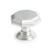 Berenson 7087-1BPN-P - Euro Classica Brushed Nickel Knob