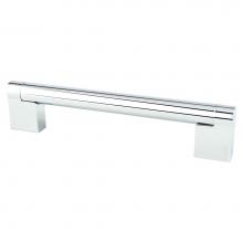 Berenson 9112-1026-P - Contemporary Advantage Three 128mm CC Polished Chrome Bar Pull