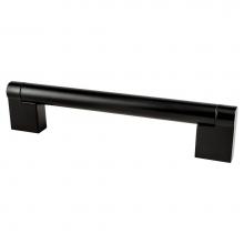 Berenson 9113-1055-P - Contemporary Advantage Three 128mm CC Matte Black Bar Pull