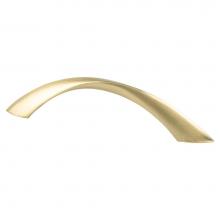 Berenson 9128-10CZ-P - Contemporary Advantage Five 96mm CC Champagne Twisted Arch Pull