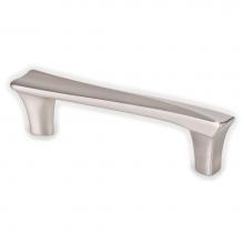 Berenson 9476-1BPN-P - Fluidic 96mm Brushed Nickel Pull