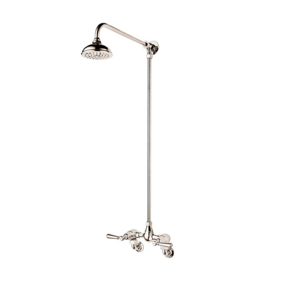 Regent 1900''S  Exposed Manual Shower With 5'' Rain Head With Metal Levers And