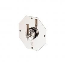Barber Wilsons and Company MC53C-PN - Concealed Mastercraft Thermostatic Valve With Metal Lever And Octagonal Plate