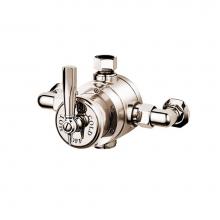 Barber Wilsons and Company MC53-CU-PN - Mastercraft Exposed Thermostatic Valve Only (Compression Unions)  Valve Only