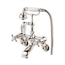 Barber Wilsons and Company R4308-1900-EX PN - Regent  1900''S Exposed 3/4'' Wall Mount Tub And Hand Spray W/Extended Wall Un