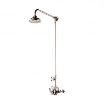 Barber Wilsons and Company R5700-1890-CU PN - 1890''S  Exposed Thermostatic Shower W/5'' Shower Head  With White Porcelain I