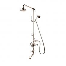 Barber Wilsons and Company RCL5704BA-1890-CU PN - 1890''S Bonnet Exposed Thermostatic Shower With Tub  & Hand Spray On Slider With 5&a