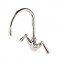 Barber Wilsons and Company RML1070-1900-6 PN - Regent 1900''S  Single Hole Faucet 6'' Swan Neck Swivel Spout (Ceramic Disc) W