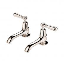 Barber Wilsons and Company RML2125-1900 PN - Regent 1900''S Pair Basin Taps 5'' Spouts (Ceramic Disc) With Metal Lever And