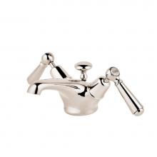 Barber Wilsons and Company RML6475-1900 PN - Regent 1900''S Wide Base Single Hole Faucet With Pop Up Waste (Ceramic Disc) With Metal