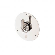 Barber Wilsons and Company RML53C-PC - Concealed Thermostatic Valve With Metal Lever On Round Plate