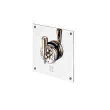 Barber Wilsons and Company RML53CSQ-PN - Concealed Thermostatic Valve With Square Plate With Metal Lever