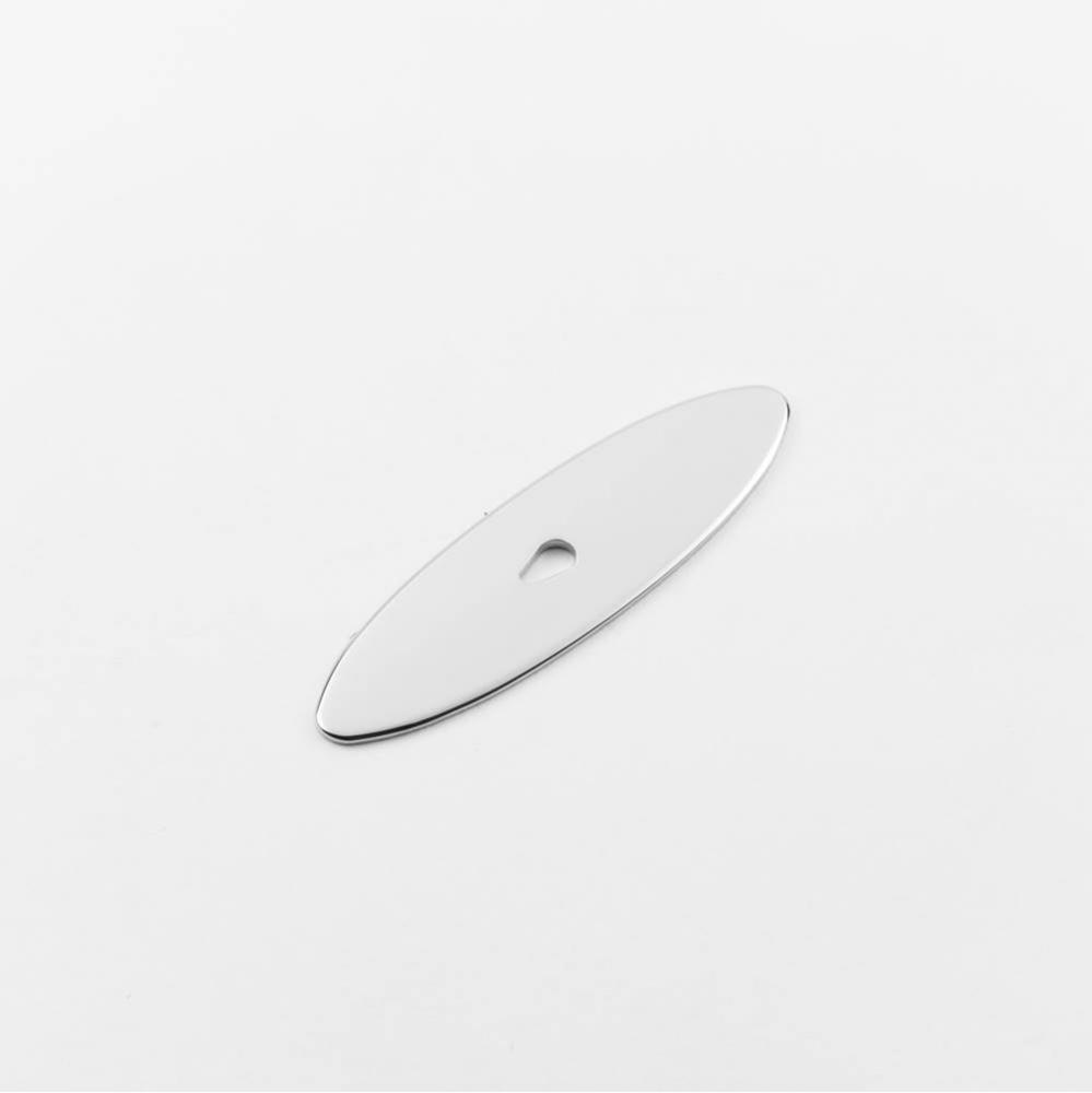 Oval Backplate - 3''x7/8''