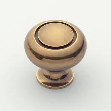 Classic Brass 1018PA - Knob - 1-1/4''