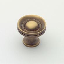 Classic Brass 1053AB - Knob - 1''