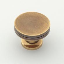 Classic Brass 1152PA - Knob - 1-1/4''