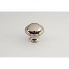 Classic Brass 1842PC - Knob (Coin) - 1-1/2''