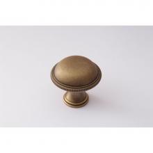 Classic Brass 1842WB - Knob (Coin) - 1-1/2''
