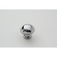 Classic Brass 1844PC - Knob (Crosshatch) - 1-1/4''