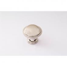 Classic Brass 1844PS - Knob (Crosshatch) - 1-1/4''