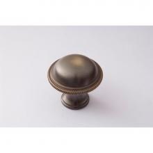 Classic Brass 1845KN - Knob (Crosshatch) - 1-1/2''