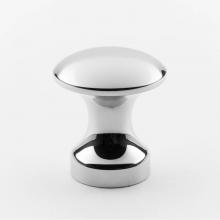 Classic Brass 1854RB - Knob - 1-1/8''