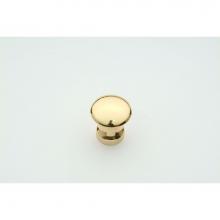 Classic Brass 1854PBNL - Knob - 1-1/8''