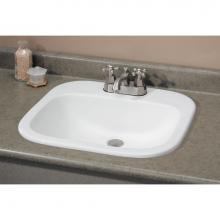 Cheviot Products 1108-WH-4 - IBIZA Drop-In Sink