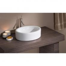 Cheviot Products 1280-WH - FLOW Vessel Sink
