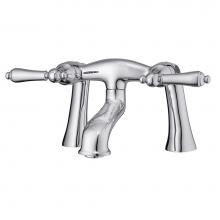 Cheviot Products 5140-CH-LEV - 5100 SERIES Basic Offset Deck-Mount Tub Filler - Lever Handles