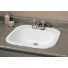 Cheviot Products 1108-WH-1 - IBIZA Drop-In Sink