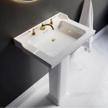 Cheviot Products 354-WH-8 - VALARTE Pedestal Sink