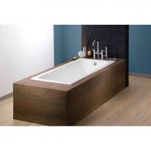 Cheviot Products 2187-WU-FT - DROP IN Cast Iron Bathtub