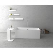 Cheviot Products 4132-WW - NAVONA Solid Surface Bathtub