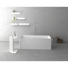Cheviot Products 4131-WW - NAVONA Solid Surface Bathtub