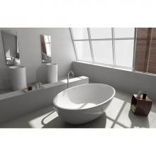 Cheviot Products 4121-WW - PIETRO Solid Surface Bathtub