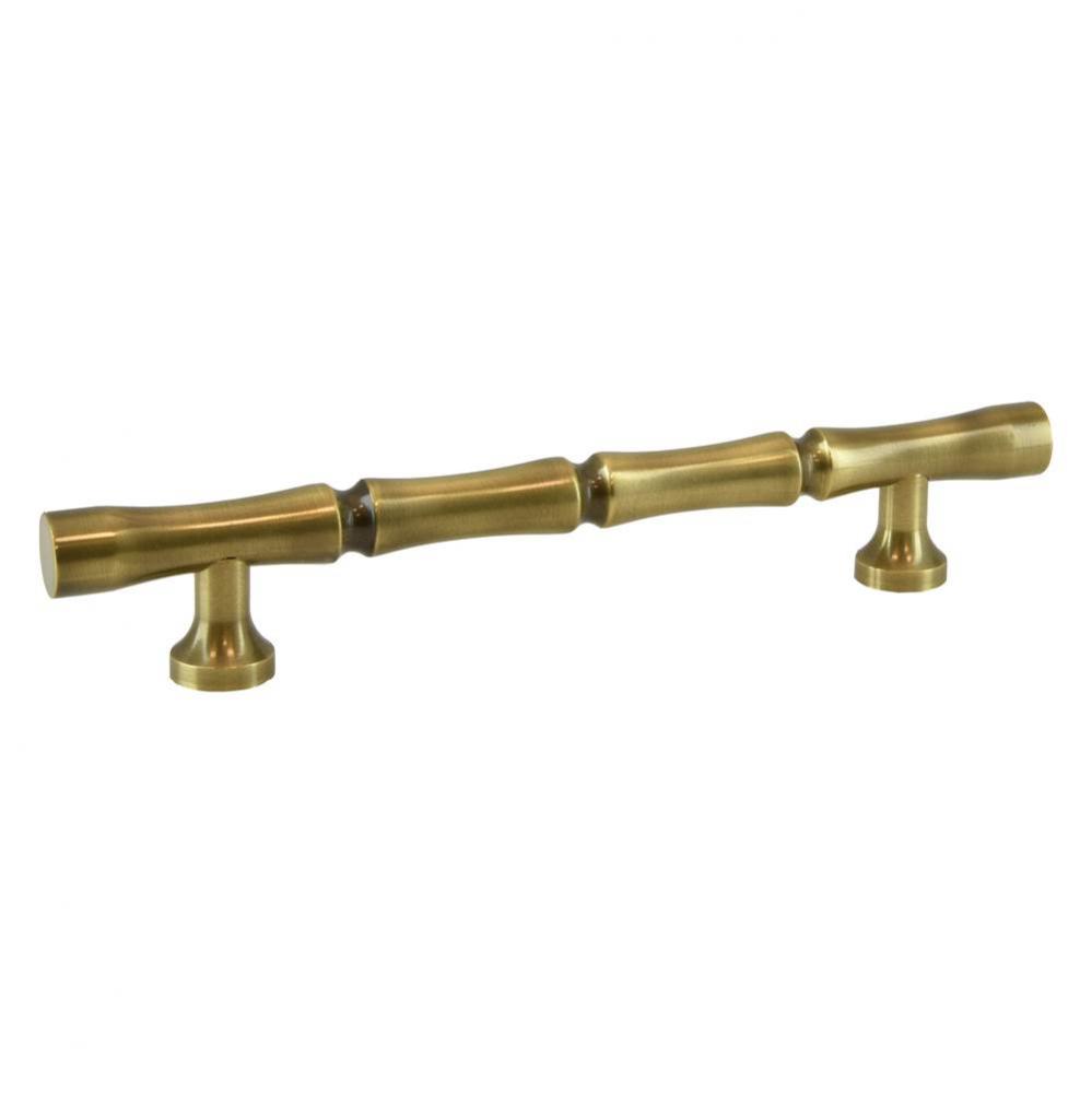 Cabinet Pull Hand Finished Hand Finished in Satin Brass