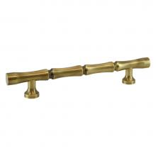 Colonial Bronze 280-4H-4 - Cabinet Pull Hand Finished Hand Finished in Satin Brass