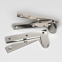 Colonial Bronze 3_5-15 - 3.875'' overall Fixed pin pivot Hinge hand finished in Satin Nickel