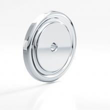 Colonial Bronze 9203-26 - 1.5'' diameter Round, grooved Backplate for use with 1/4-20 screw hand finished in Polis