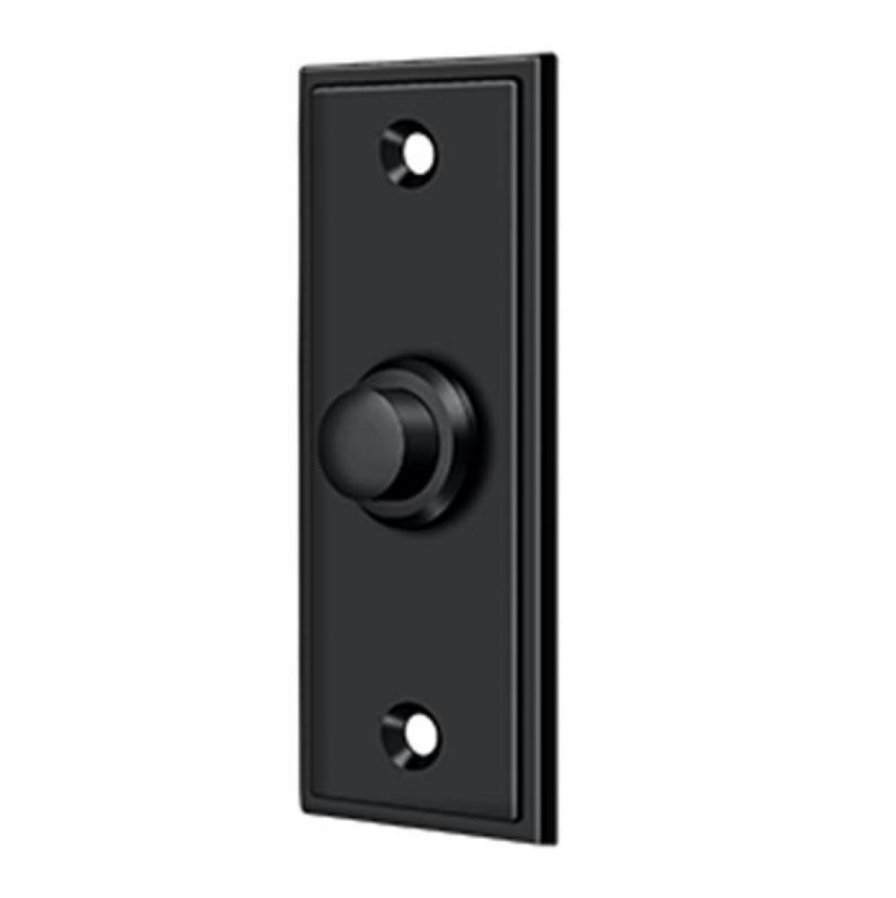 Bell Button, Rectangular Contemporary