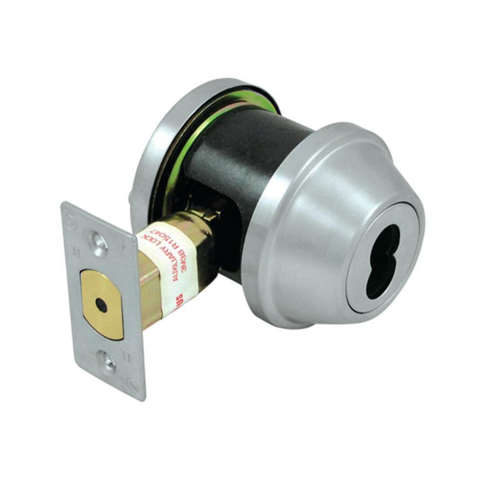 Single Deadbolt IC Core Non CYL GR2 w/ 2-3/4'' Backset