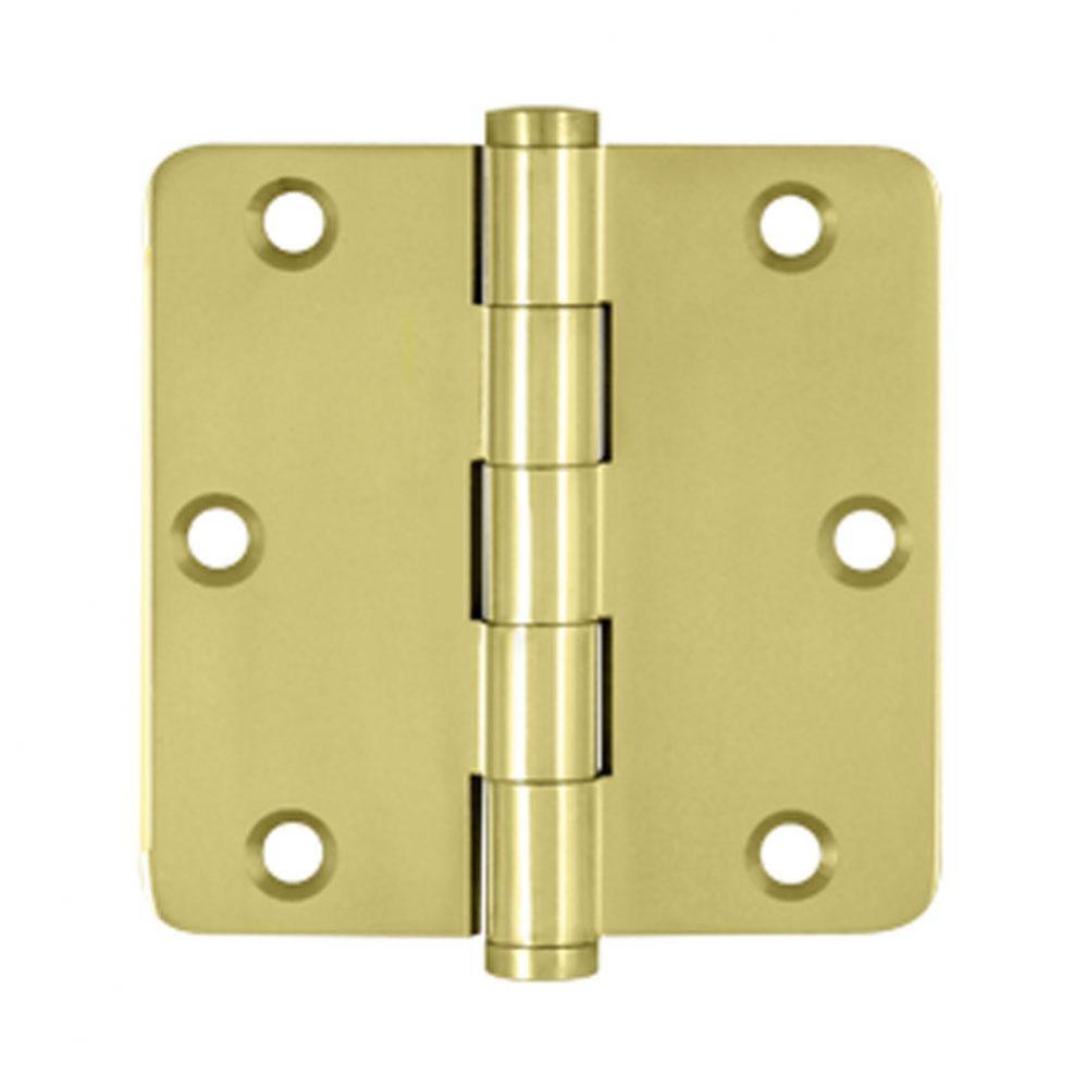 3-1/2'' x 3-1/2'' x 1/4'' Radius Hinge, Residential