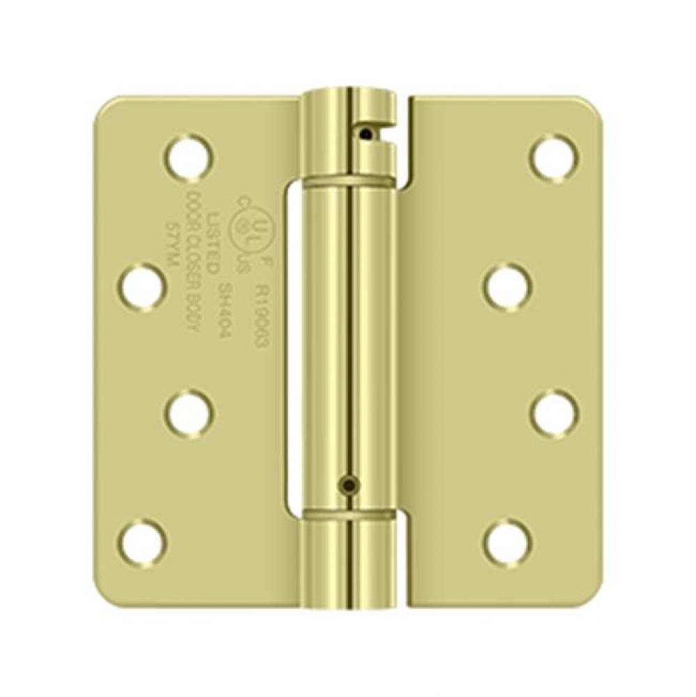 4'' x 4'' x 1/4'' Spring Hinge, UL Listed