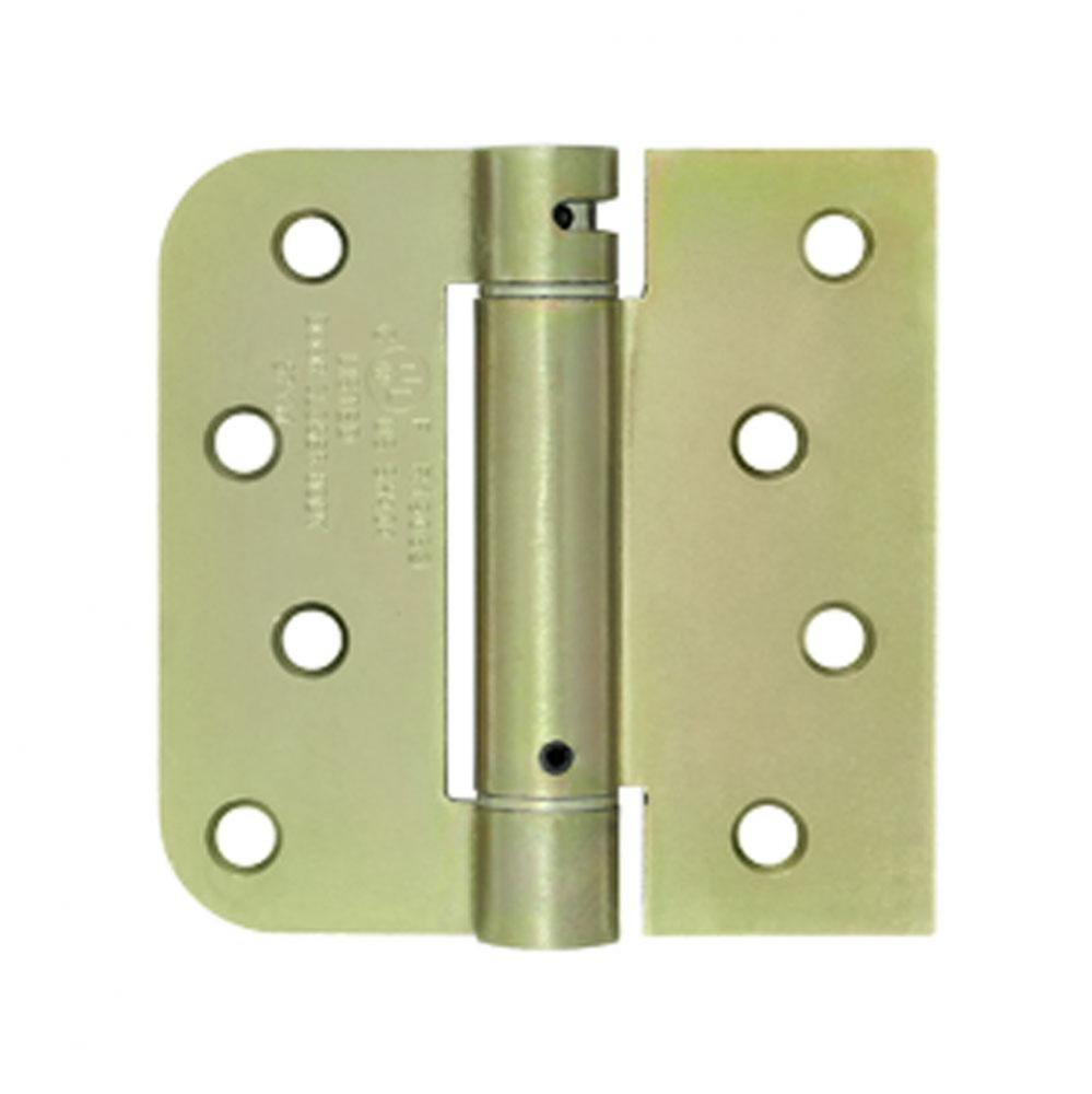 4'' x 4'' x 5/8'' x SQ Spring Hinge, UL Listed
