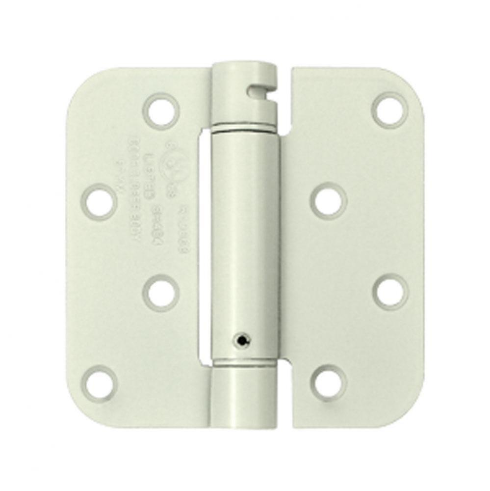 4'' x 4'' x 5/8'' Spring Hinge Benchmark, UL Listed