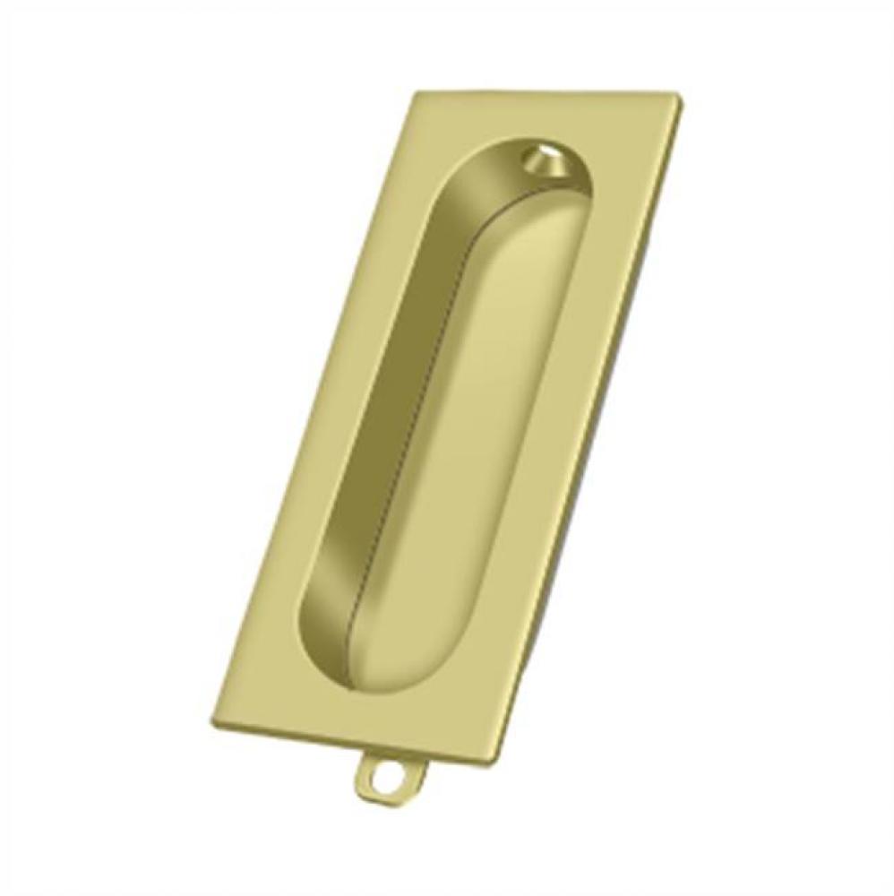 Flush Pull, Rectangle, 3-1/8'' x 1-3/8'' x 1/2''