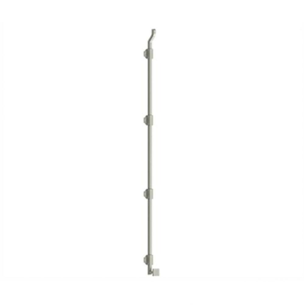 42'' Modern Offset Surface Bolt, HD, Solid Brass
