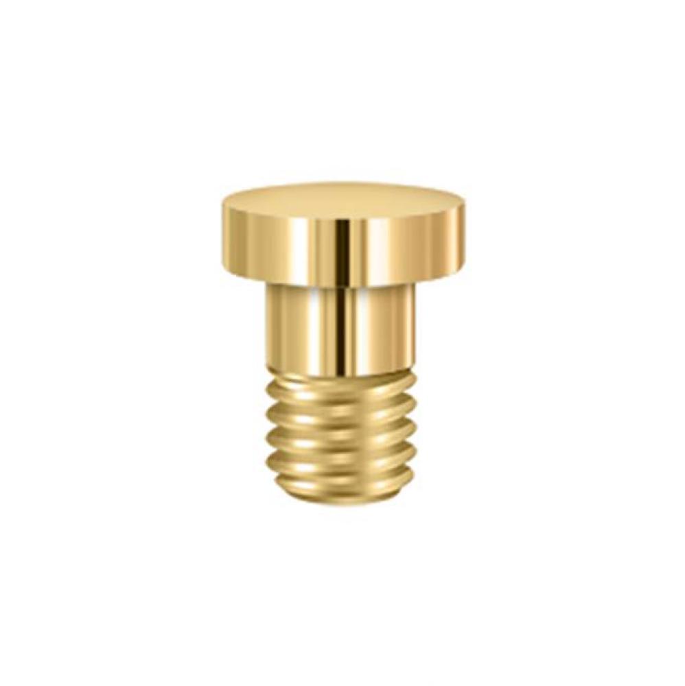 Extended Button Tip for Solid Brass Hinges